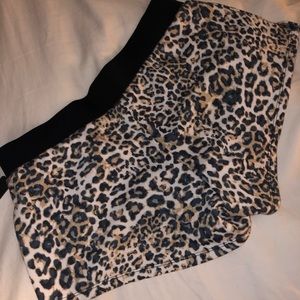 NWT VICTORIA SECRET CHEETAH PRINT SLEEP SHORTS